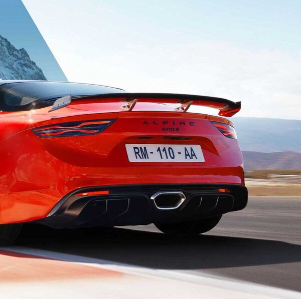 Alpine A110 S - plus d'aérodynamisme et plus de puissance